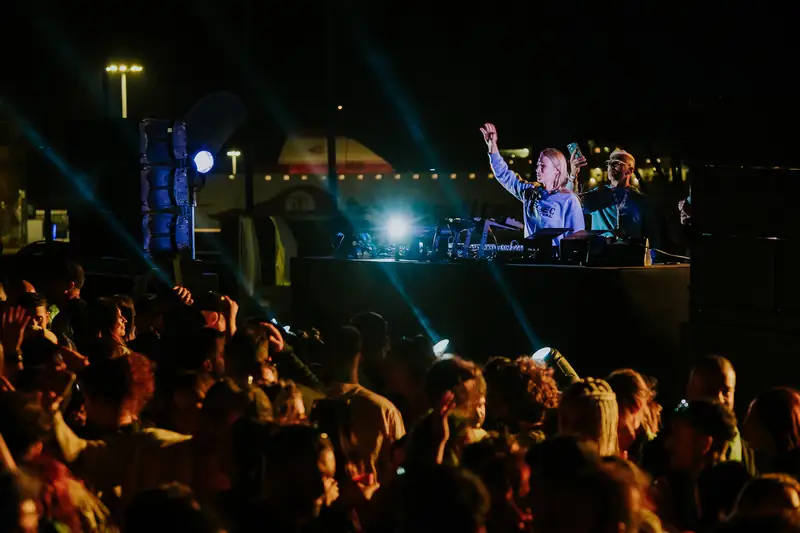 Crowd at EMEC Festival, May 2023 10